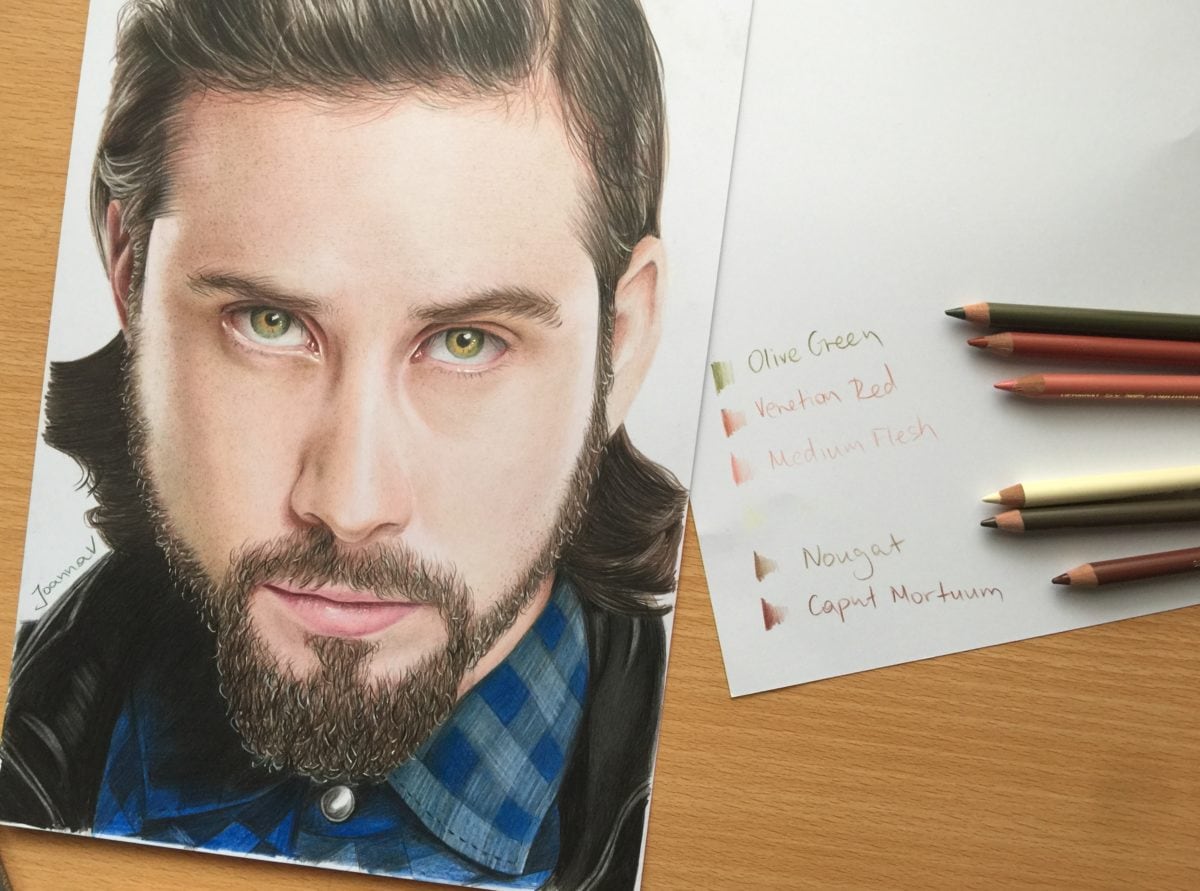Drawing skintones with colored pencils (featuring Avi Kaplan) - Ioanna  Ladopoulou – Art & Design