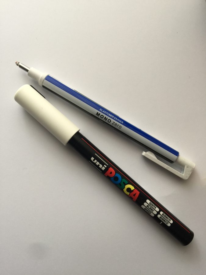 Eraser and Marker