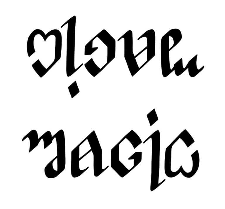 Love - Magic Ambigram