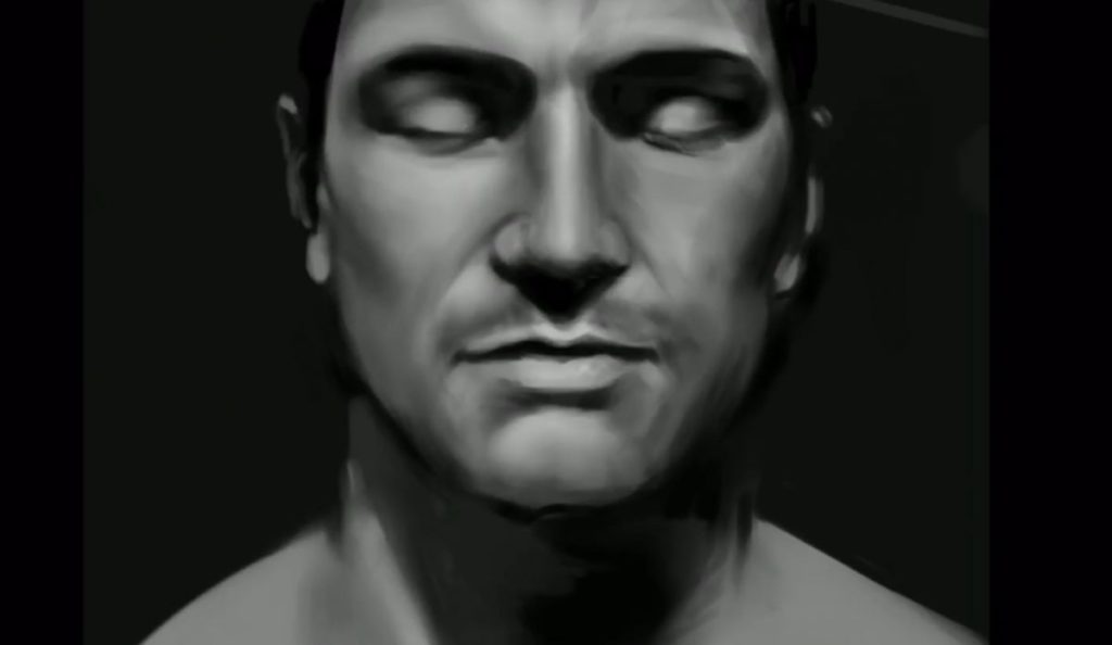 Painting Nathan Drake - details