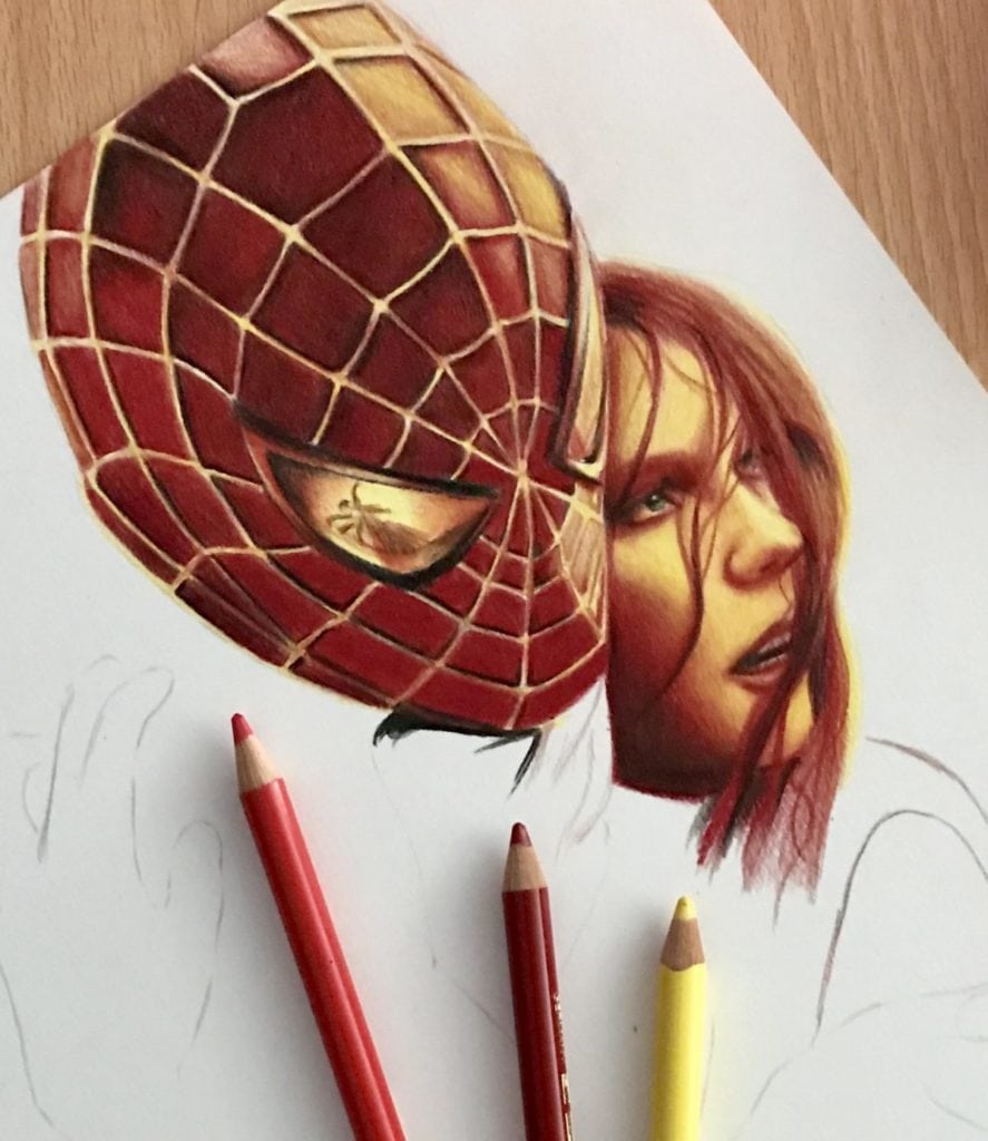 How to Draw SPIDER-MAN UPGRADE SUIT (Spider-Man: Far From Home) Drawing Tutorial, Draw it, Too!