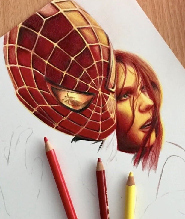 Speed Drawing: Spider-Man