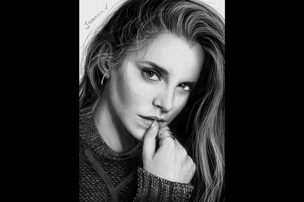 Emma Watson - digital painting - portfolio - Ioanna Ladopoulou