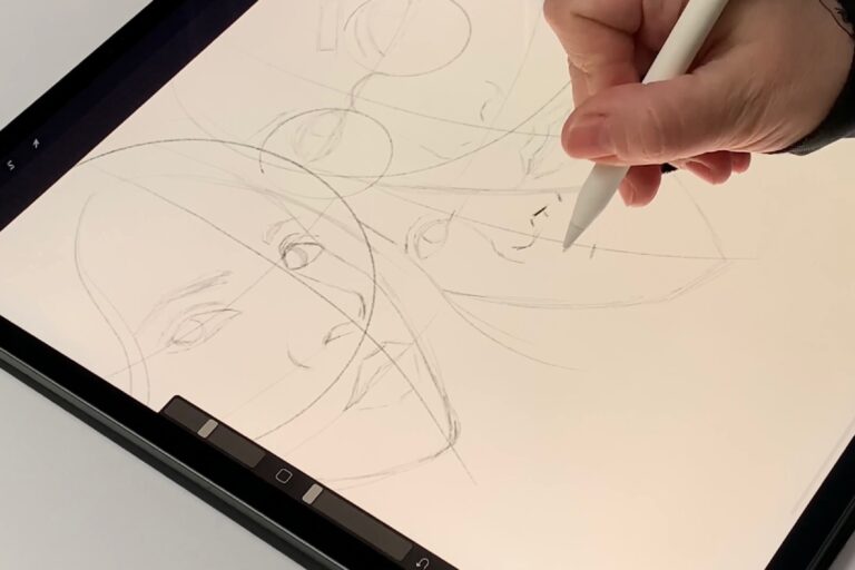 Drawing Harry Potter - outlines