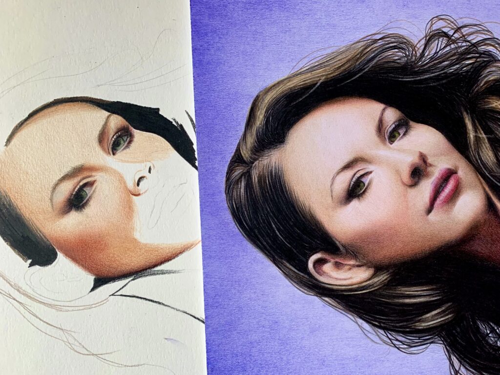 Tutorial: Drawing skin tones with colored pencils - Ioanna Ladopoulou – Art  & Design