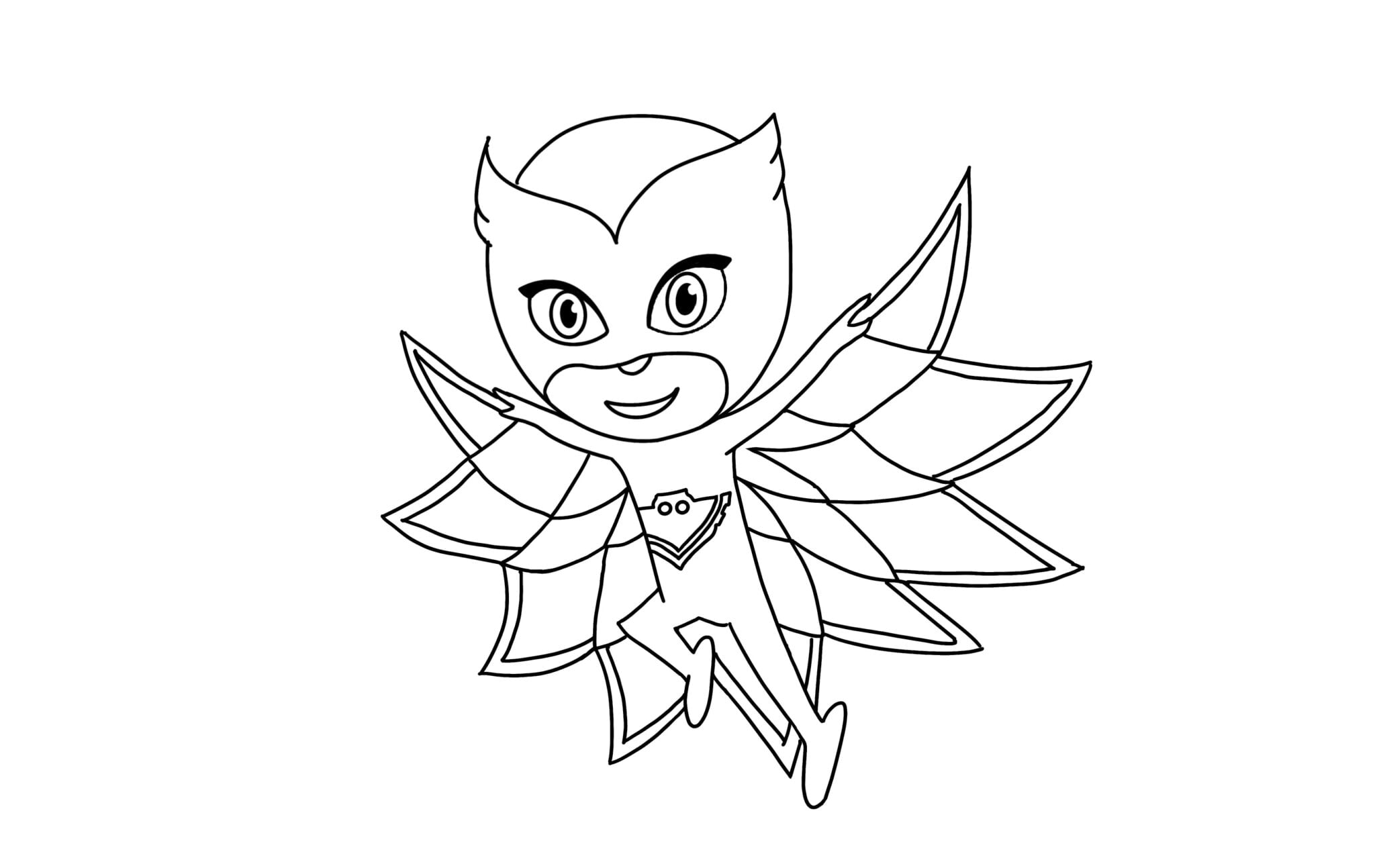 PJ Masks Coloring Pages (and colored paper) - Ioanna Ladopoulou – Art ...