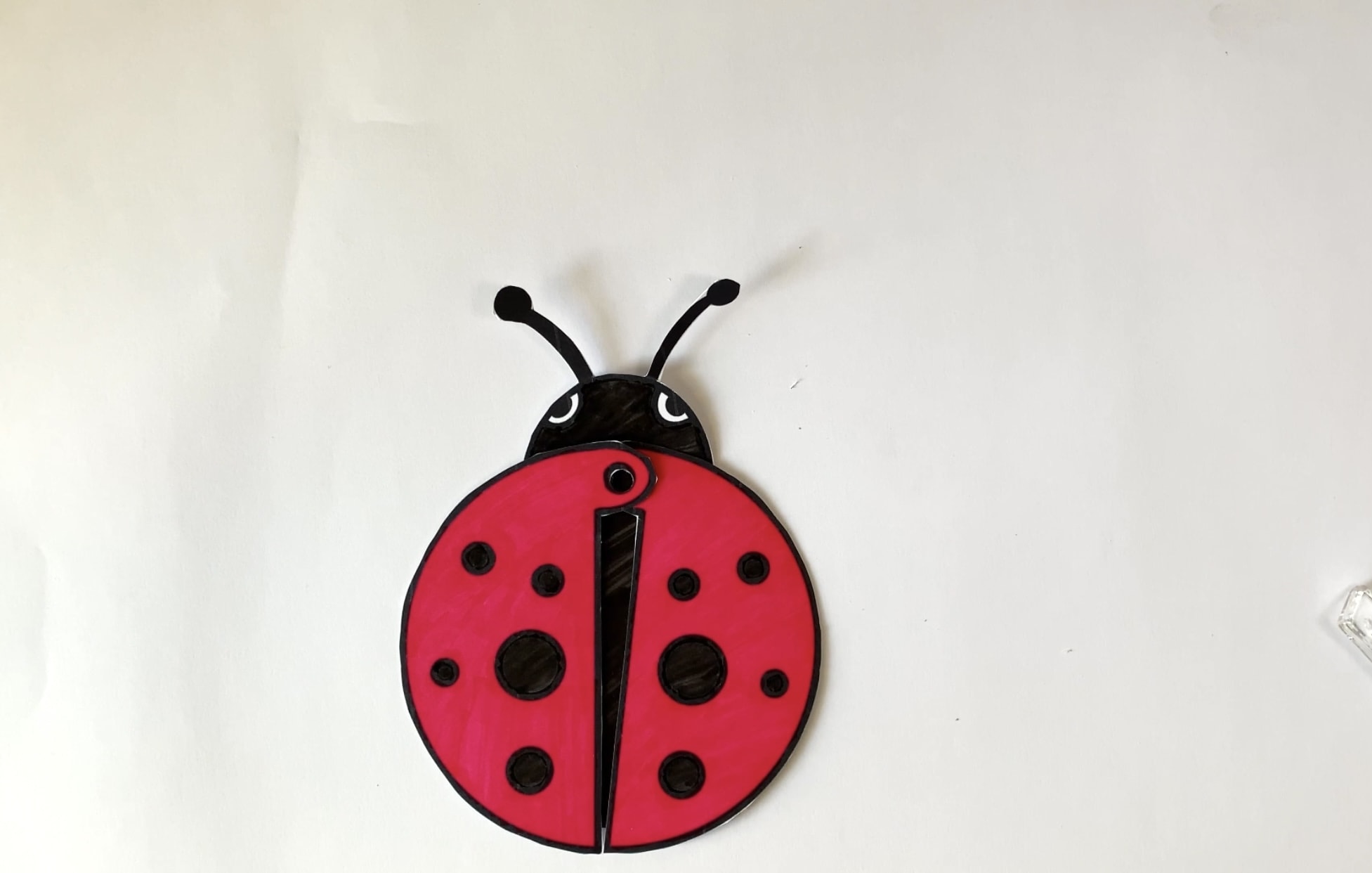 Tutorial: Paper Ladybug + free template - Ioanna Ladopoulou – Art & Design