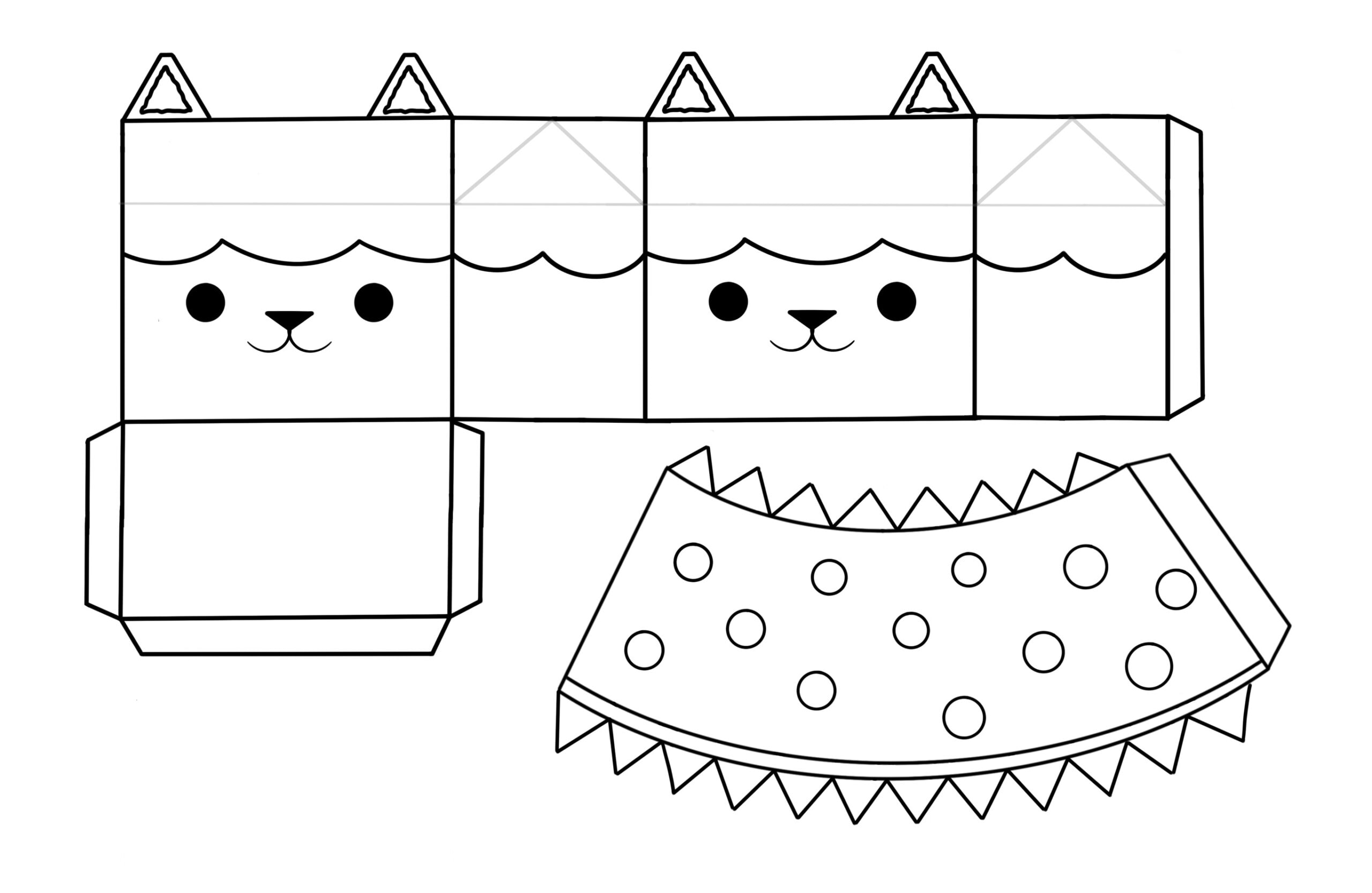 Paper Toy Templates - 14 Free Printables to Craft and Play!