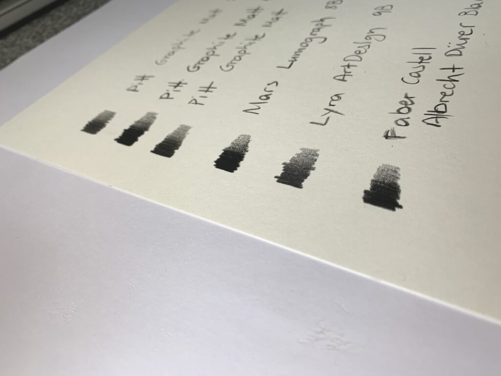 Faber-Castell Pitt Graphite Matt Review-The perfect black pencil