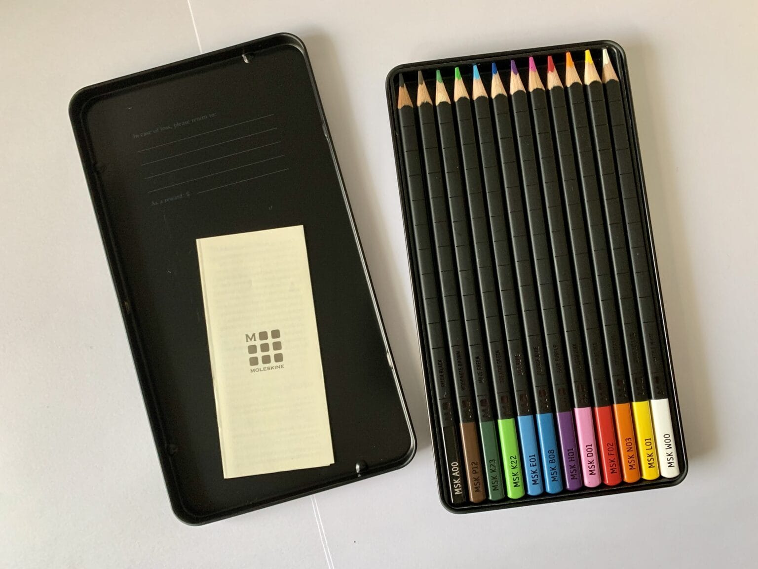 Moleskin Watercolor Pencils Review Ioanna Ladopoulou Art & Design