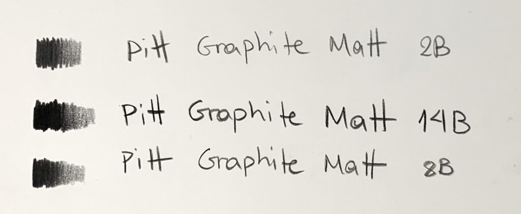 Crayon graphite Pitt Graphite Matt, 2B