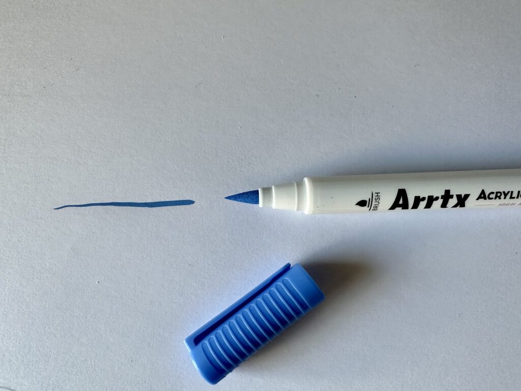 Arrtx Simptap Acrylic Markers Review - The Artistic Gnome Blog