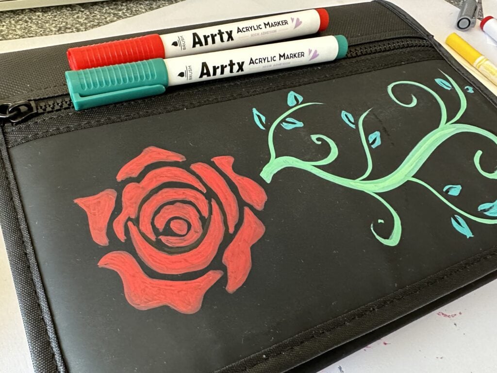 Arrtx Simptap Acrylic Markers Review - The Artistic Gnome Blog