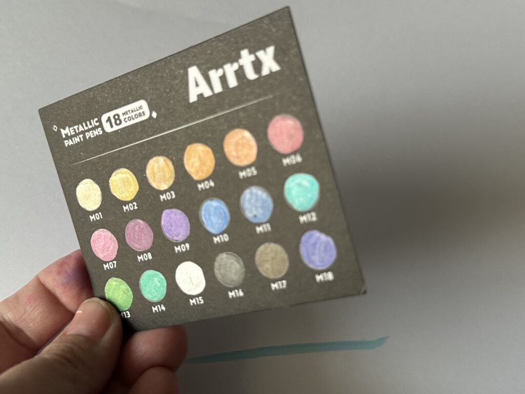 Review: Arrtx Acrylic Markers + Metallic Paint Pens - Ioanna Ladopoulou –  Art & Design